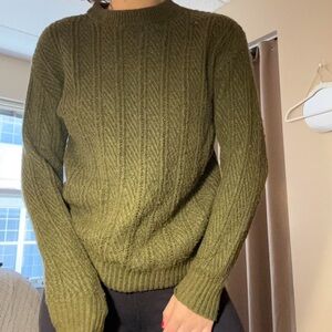 Green sweater